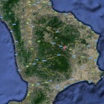 Mappa della Calabria